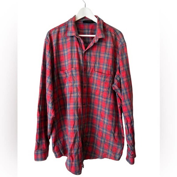 Patagonia Other - Patagonia Red Plaid L/S Button Down - XL
